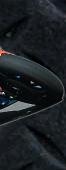 piece of a sportbike leaned over in a corner - photo by Kevin Wing